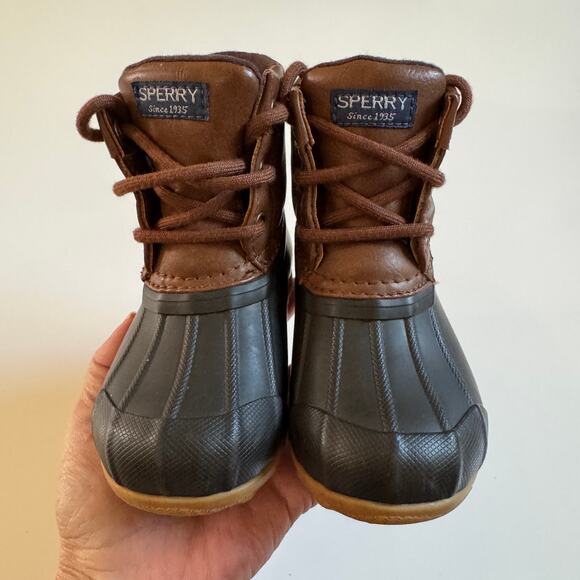 Sperry Boys Port Duck Boot Toddler Size 6 EUC Rain Boots Little Kid Outdoor - Picture 7 of 14